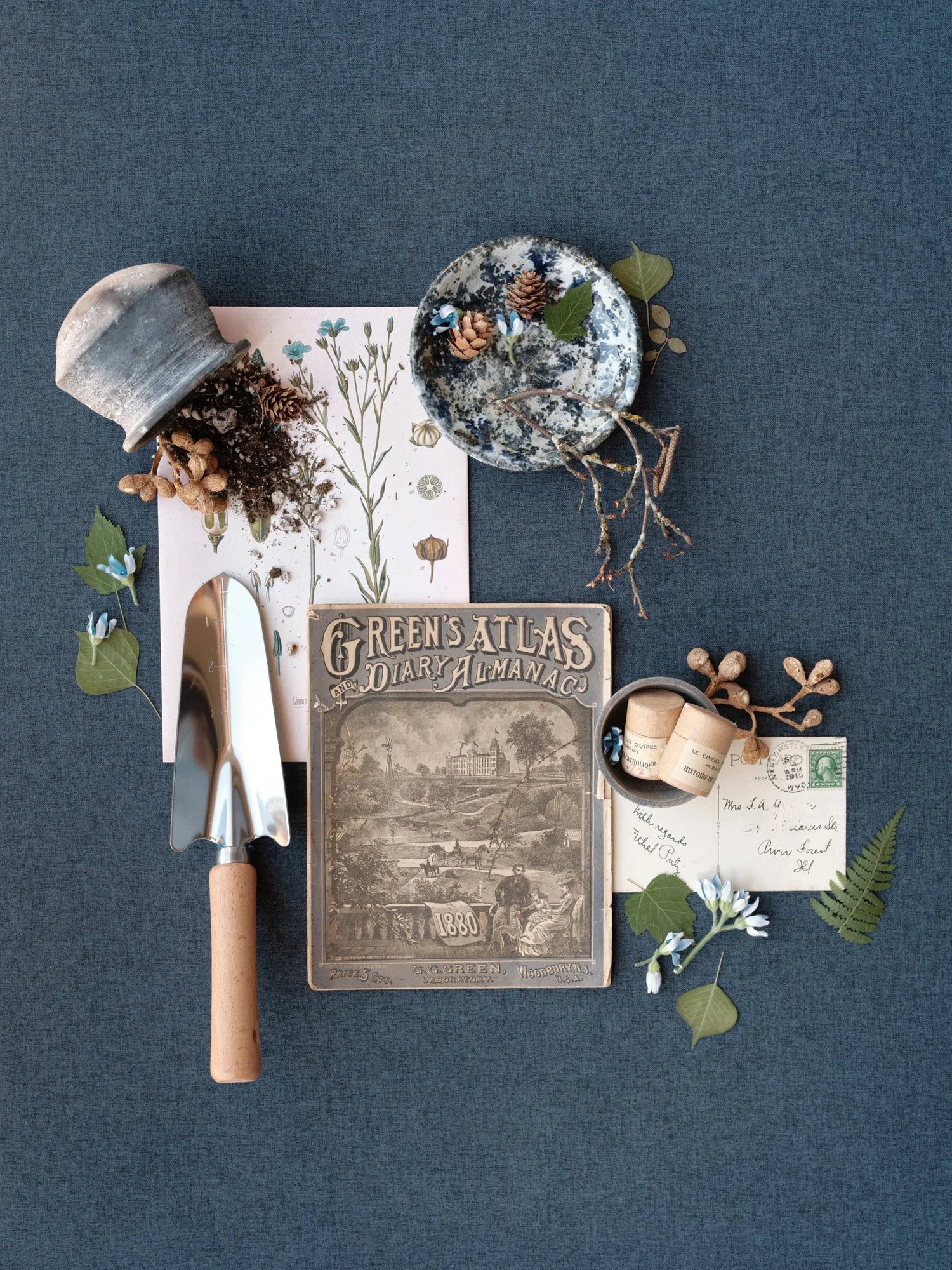 CEANOTHUS | Vegan Wool Flat Lay