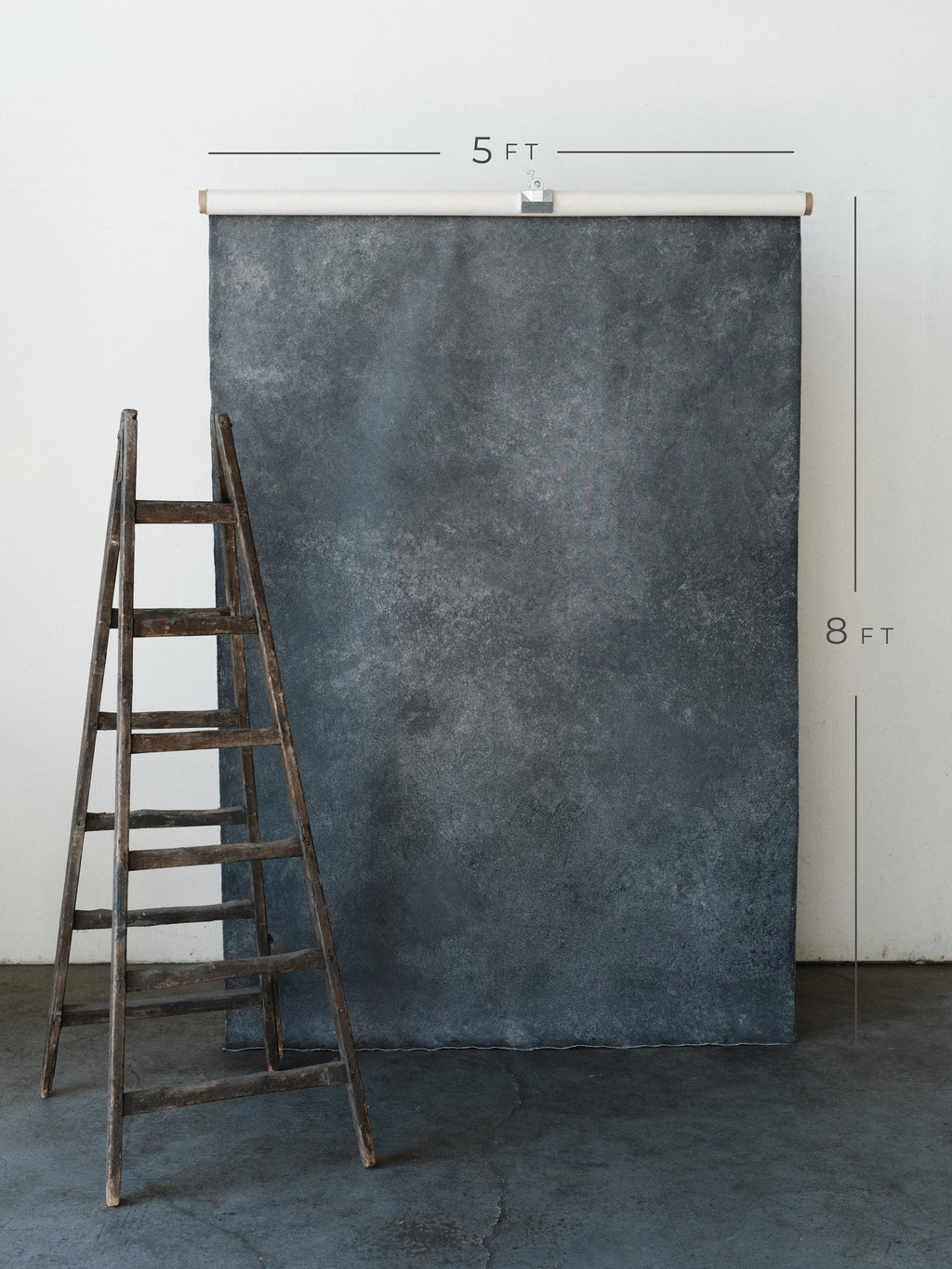 GRAPHITE | Hand Painted Photography Backdrop