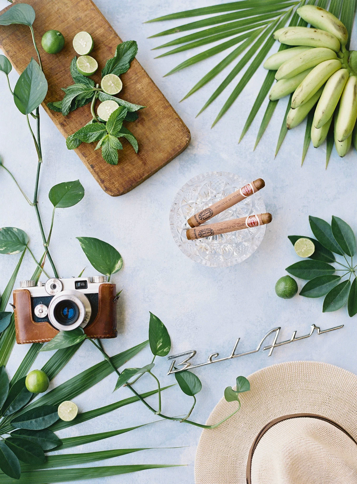 HAVANA | Hand Painted Flat Lay