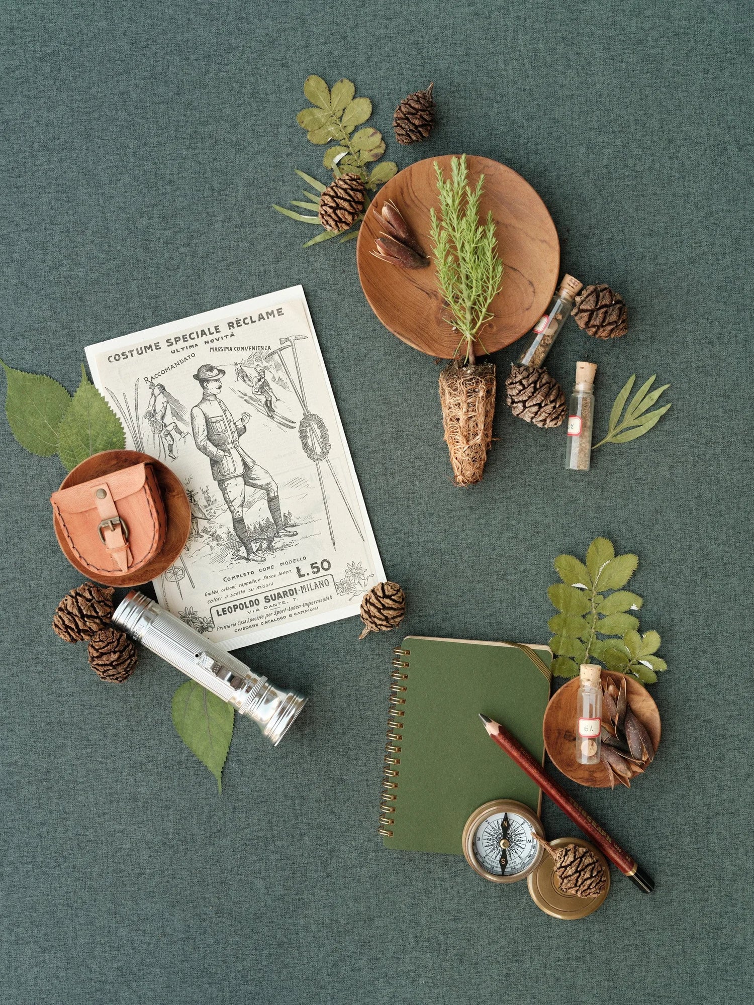 SEQUOIA | Vegan Wool Flat Lay